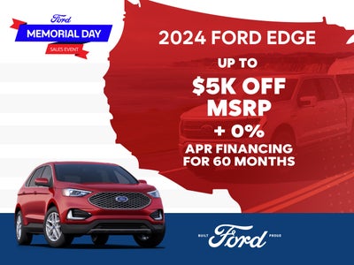 2024 Edge
Up to $5,000 Off AND
0% APR for 60 Months