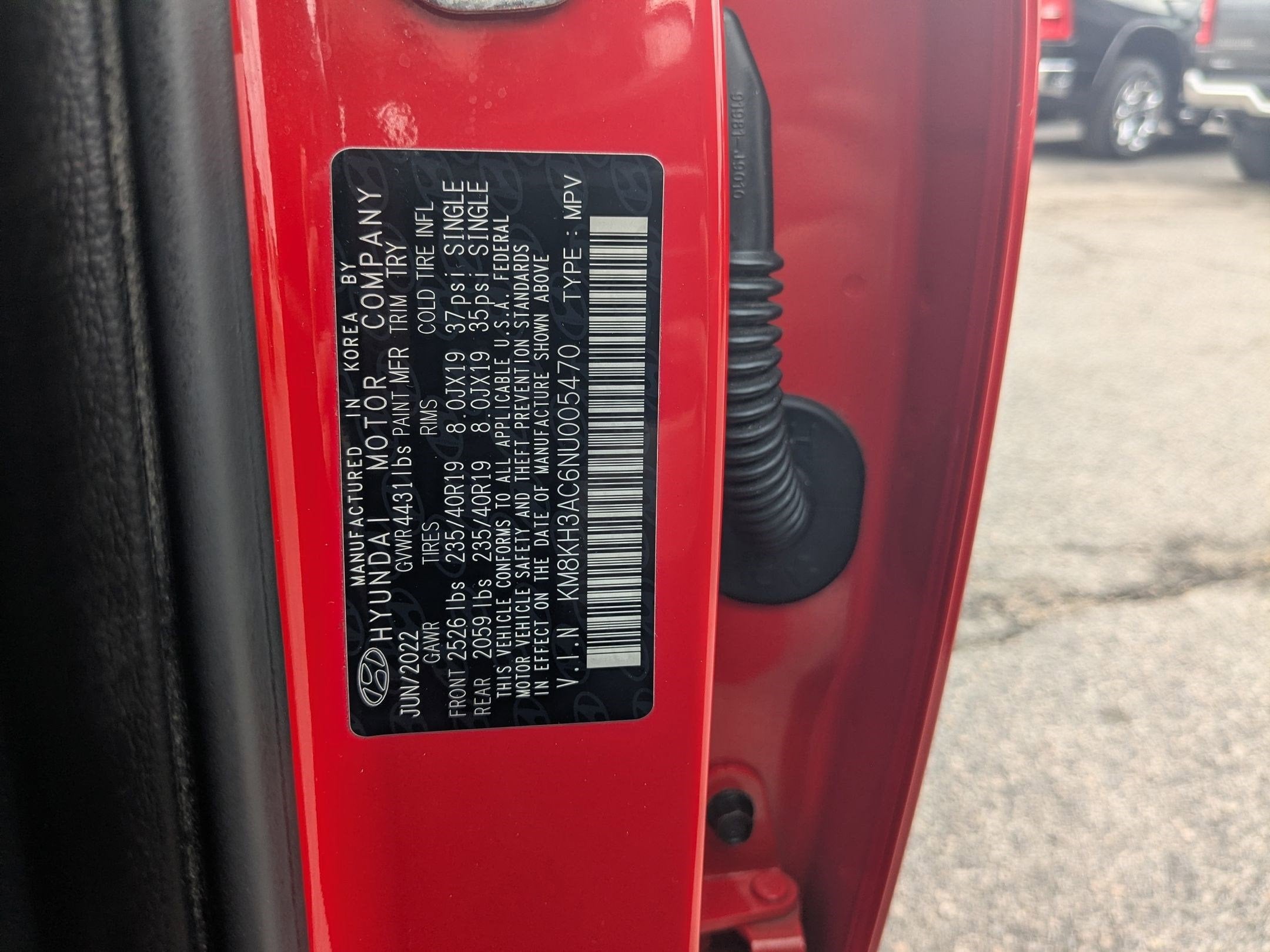 2022 Hyundai Kona N Base