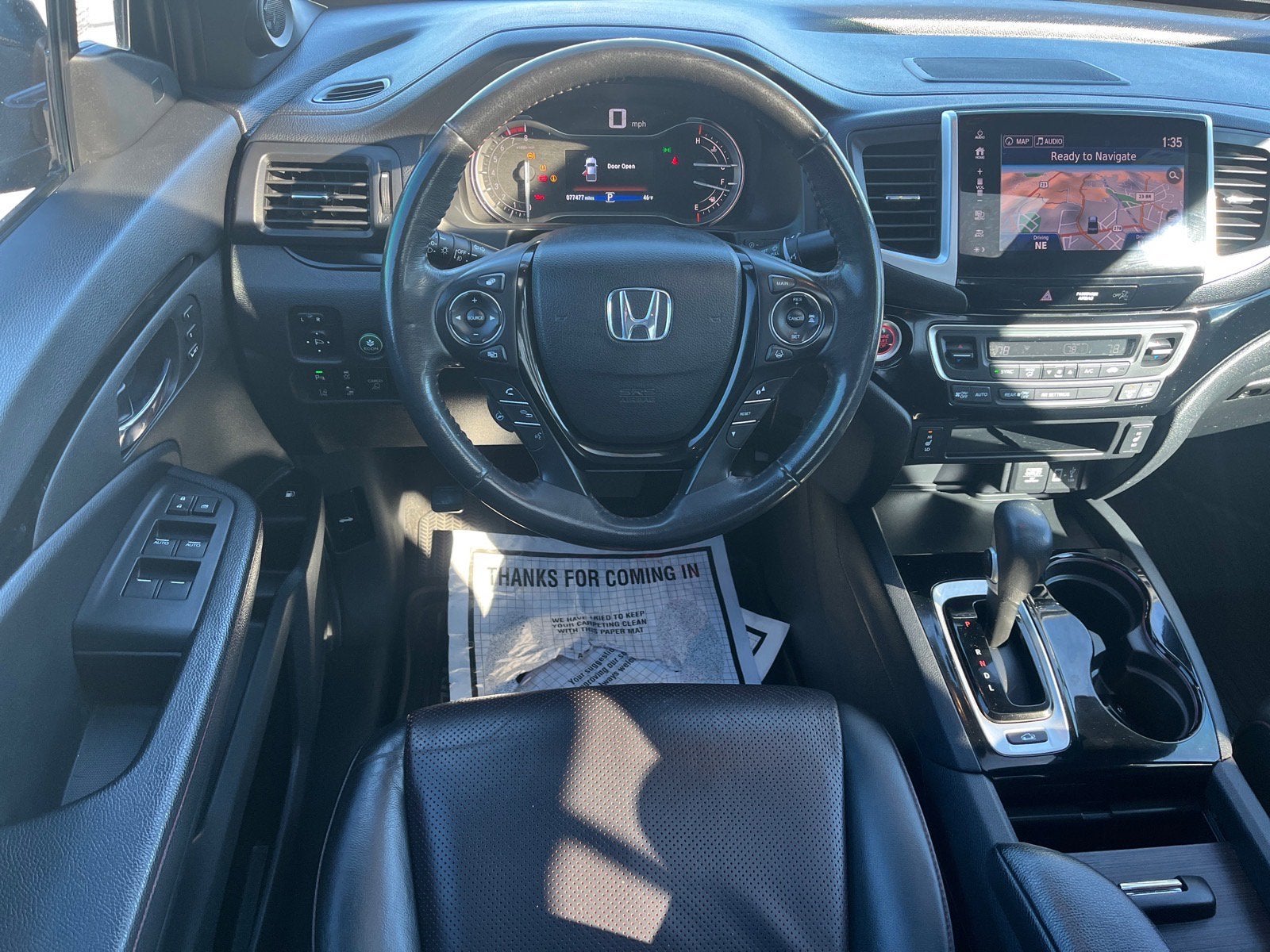 2019 Honda Ridgeline Black Edition