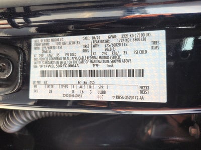 2024 Ford F-150 LARIAT