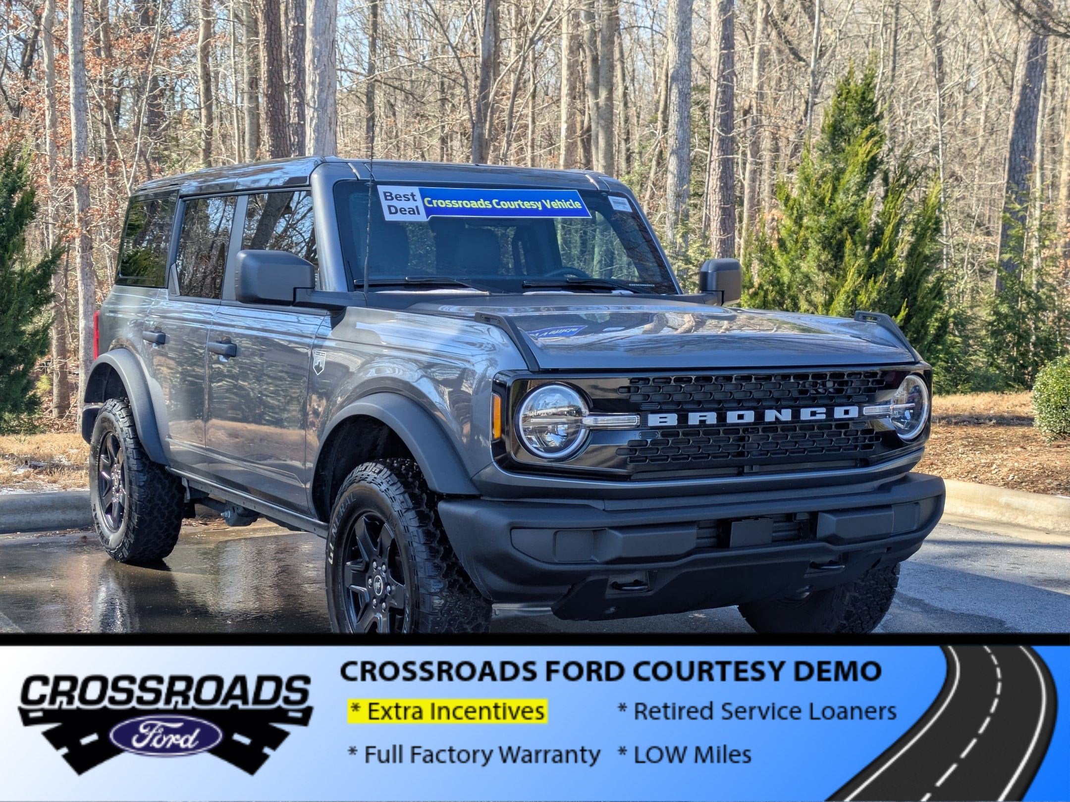 2025 Ford Bronco Big Bend - Crossroads Courtesy Demo
