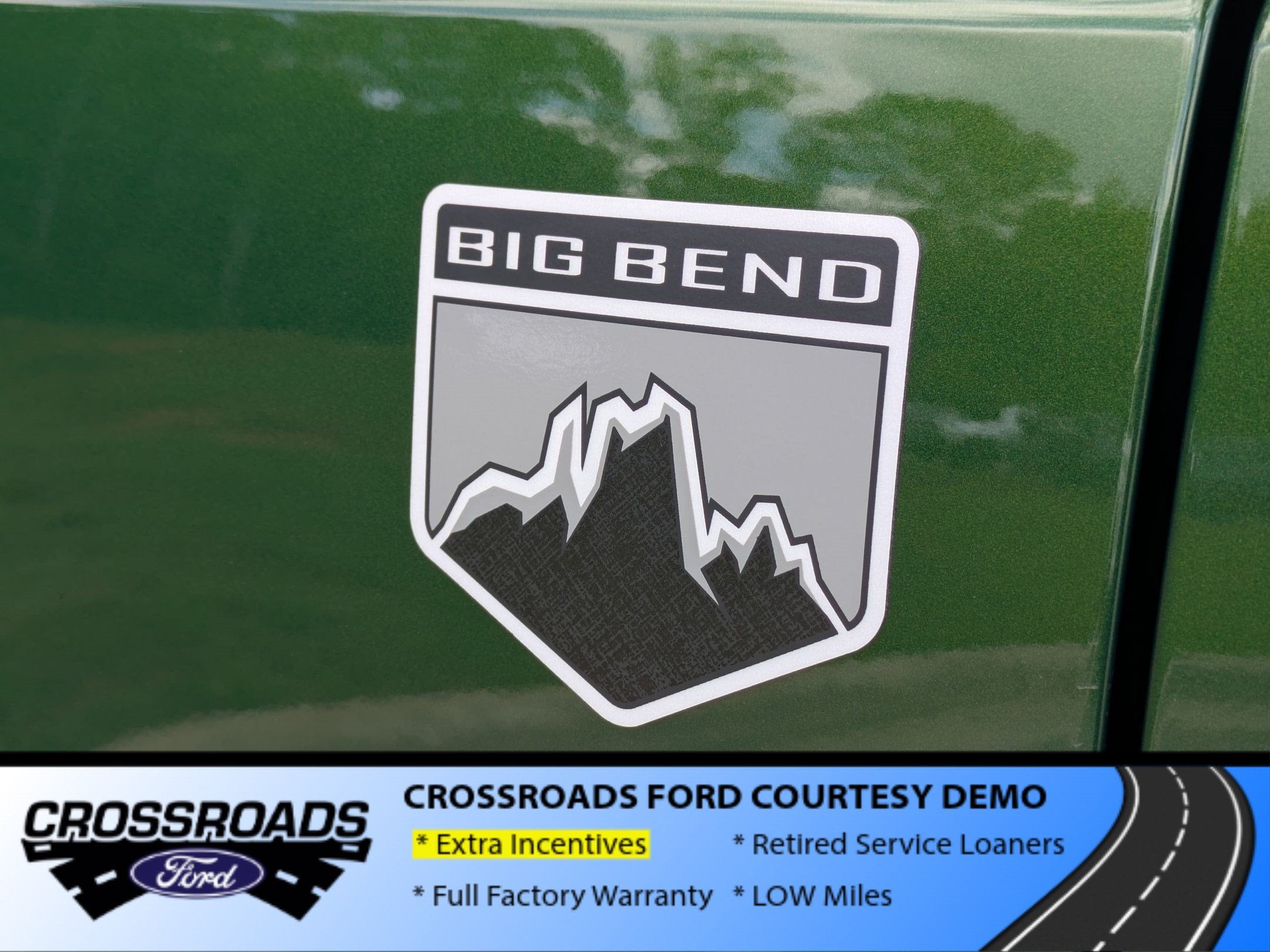 2025 Ford Bronco Big Bend - Crossroads Courtesy Demo
