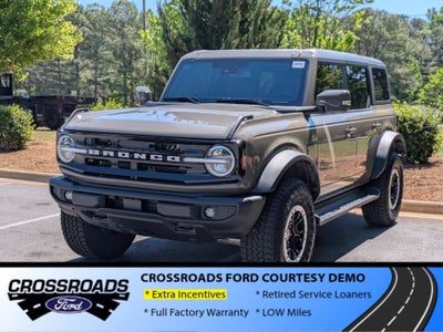 2025 Ford Bronco Outer Banks - Crossroads Courtesy Demo