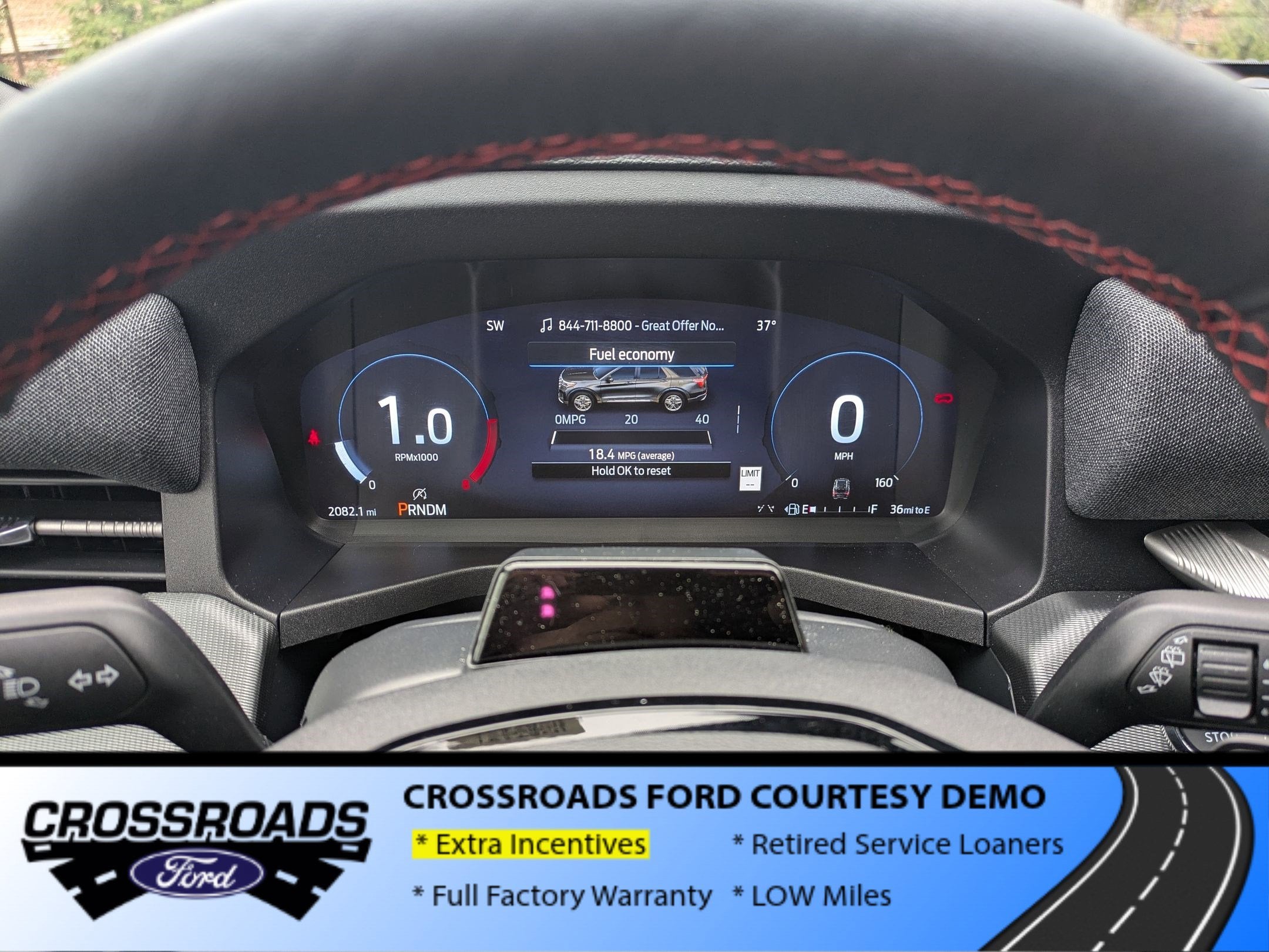 2025 Ford Explorer ST - Crossroads Courtesy Demo