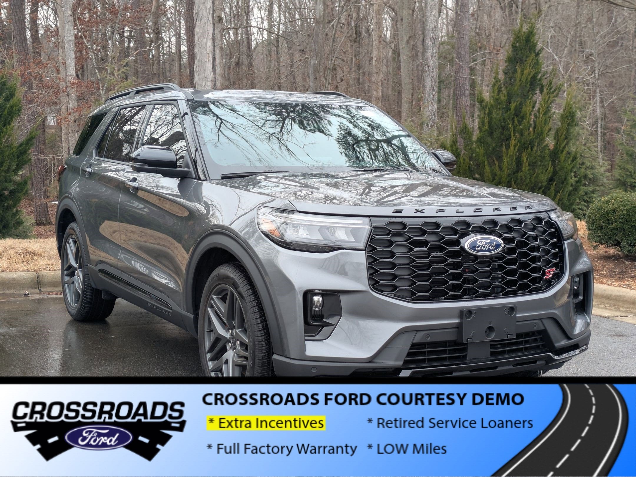 2025 Ford Explorer ST - Crossroads Courtesy Demo