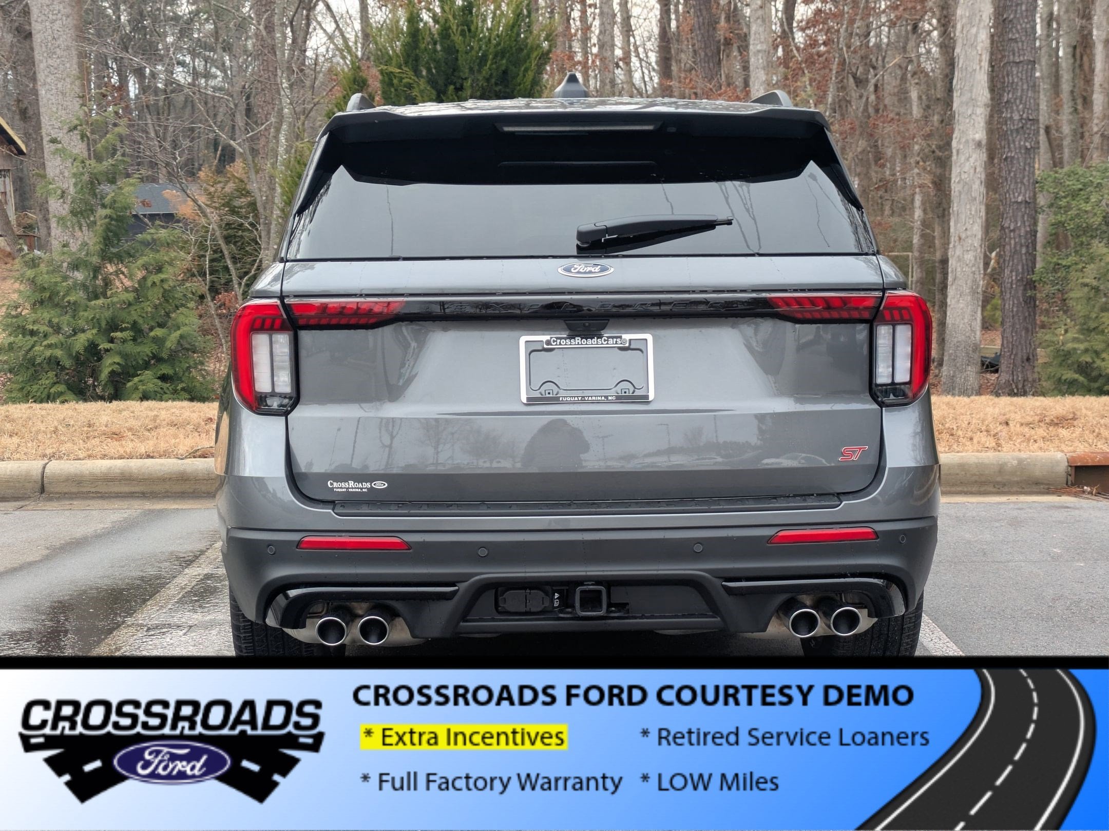 2025 Ford Explorer ST - Crossroads Courtesy Demo