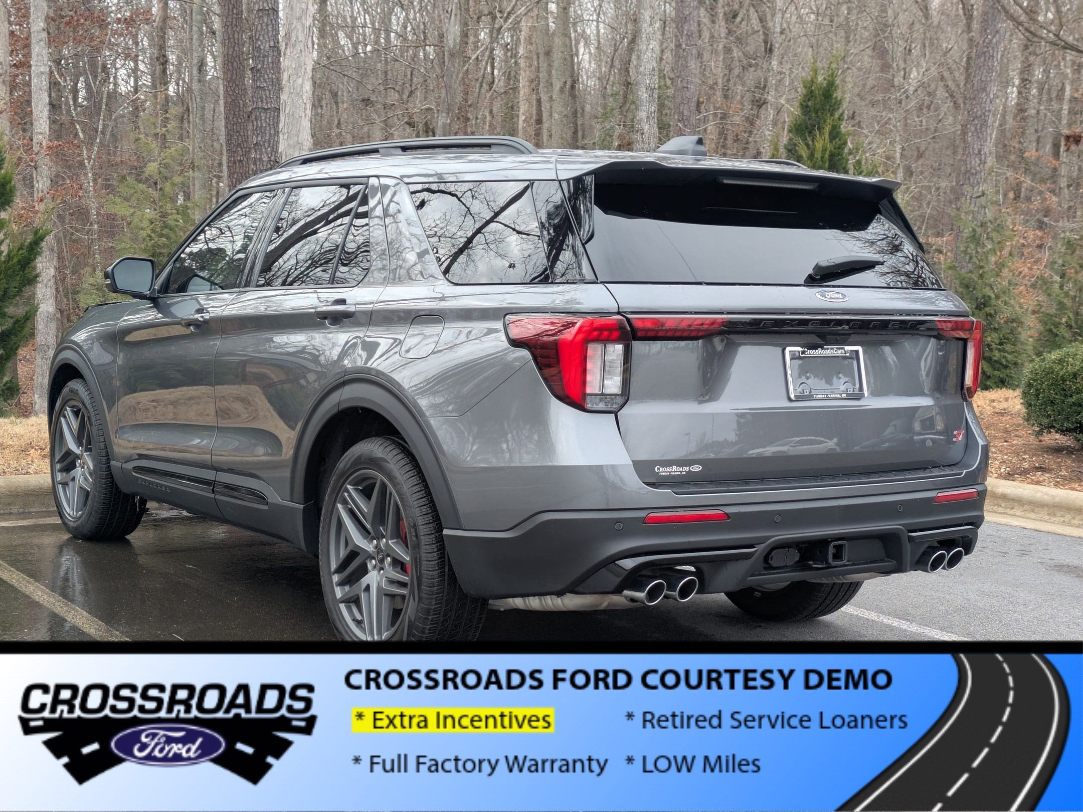 2025 Ford Explorer ST - Crossroads Courtesy Demo
