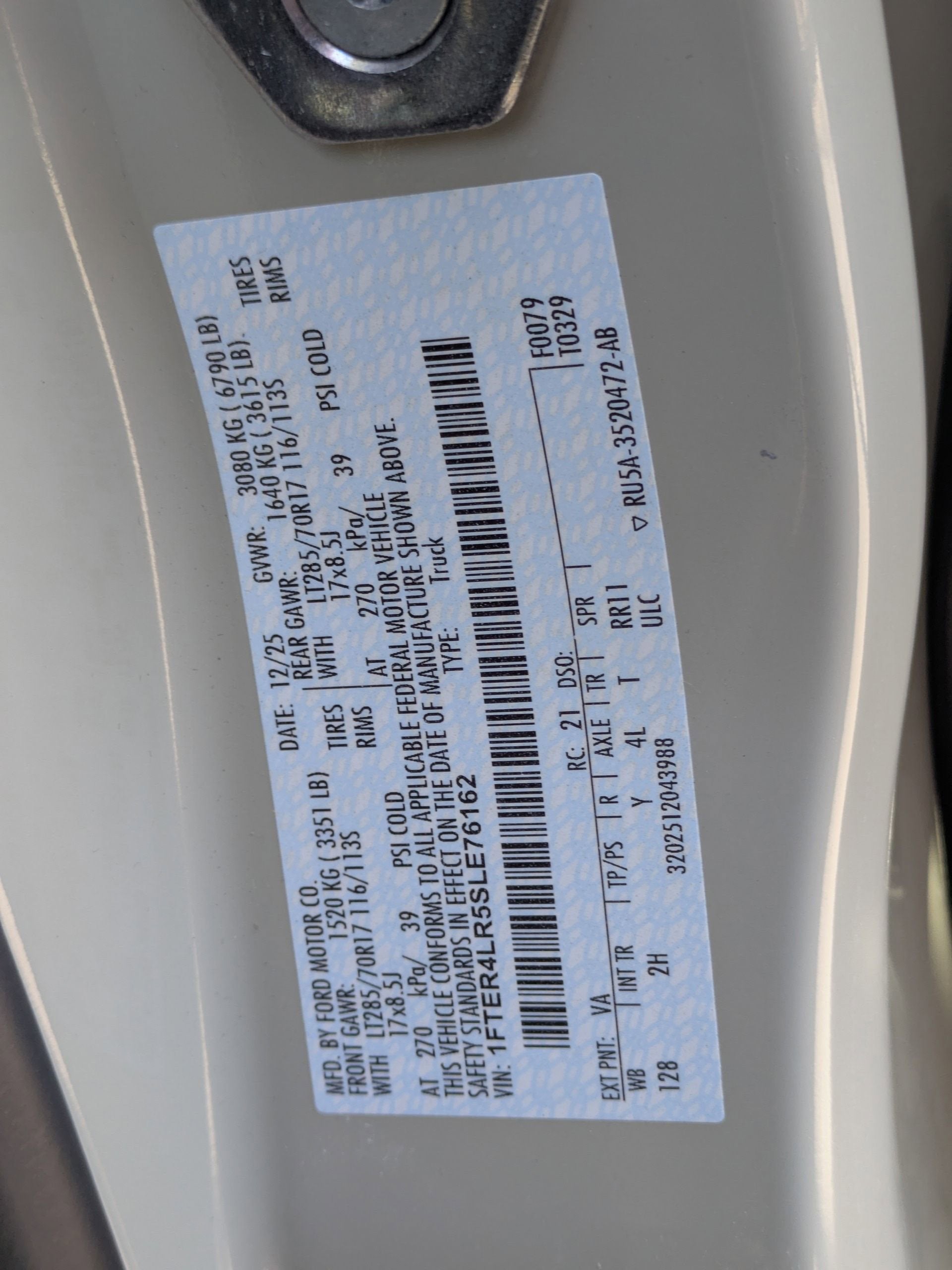 2025 Ford Ranger Raptor