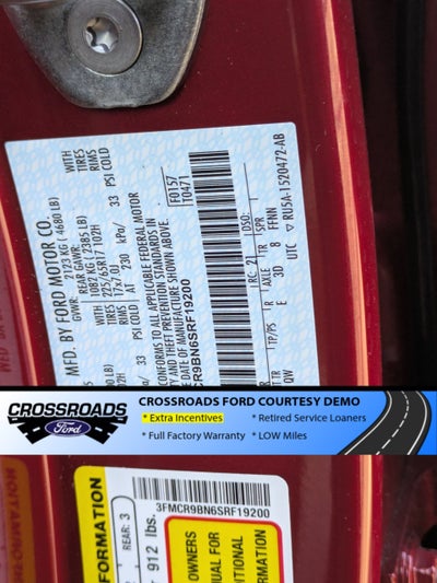 2025 Ford Bronco Sport Big Bend - Crossroads Courtesy Demo