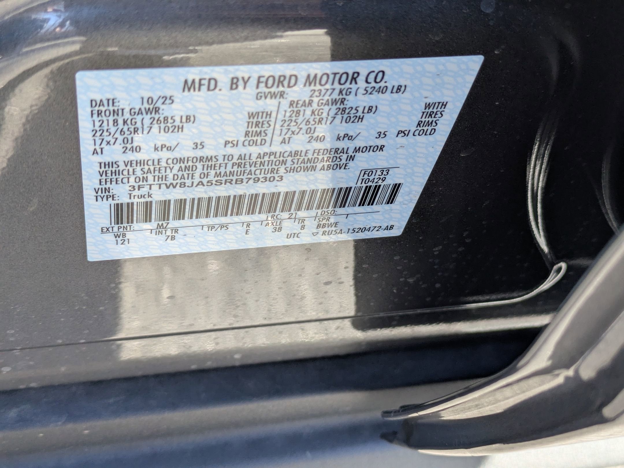 2025 Ford Maverick XLT