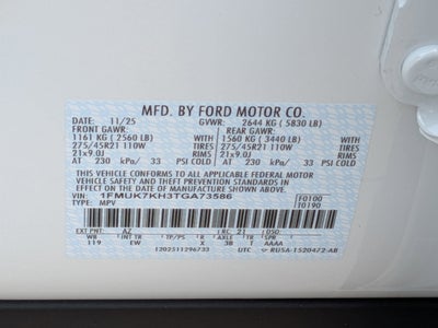 2026 Ford Explorer ST-Line