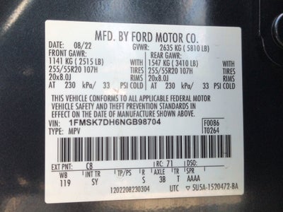 2022 Ford Explorer XLT
