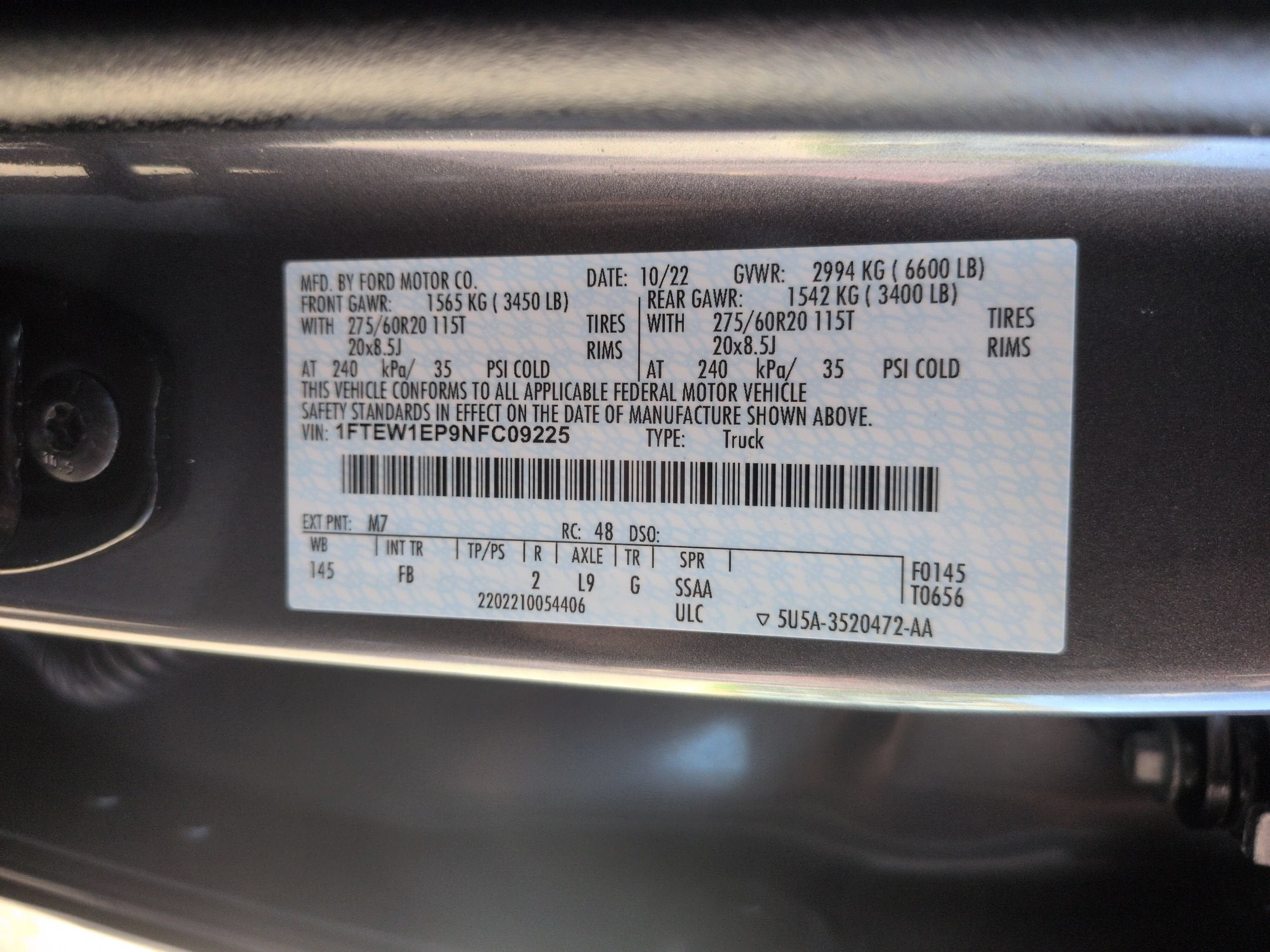2022 Ford F-150 XLT
