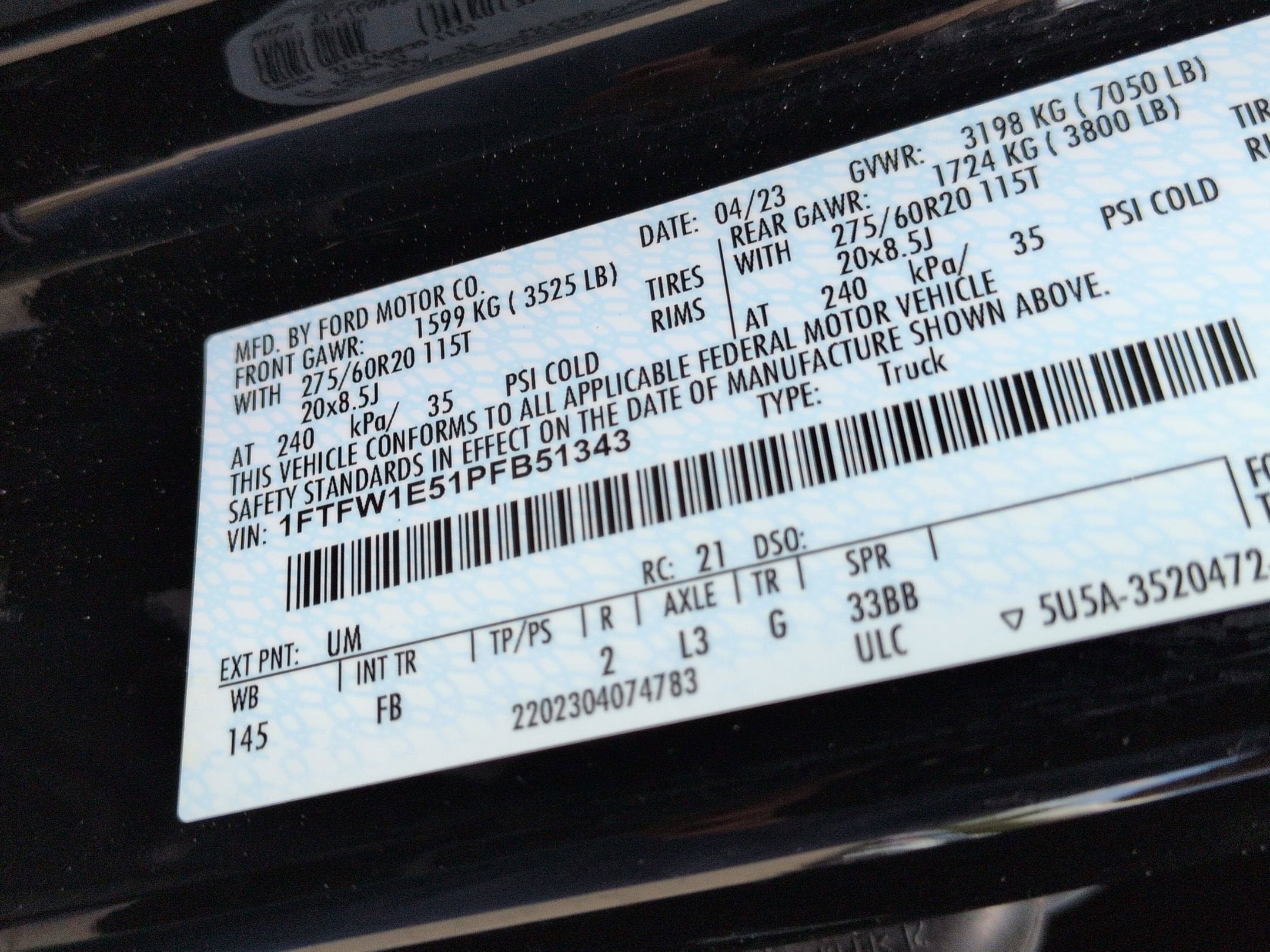 2023 Ford F-150 XLT