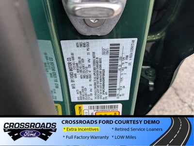 2025 Ford Bronco Sport Big Bend - Crossroads Courtesy Demo