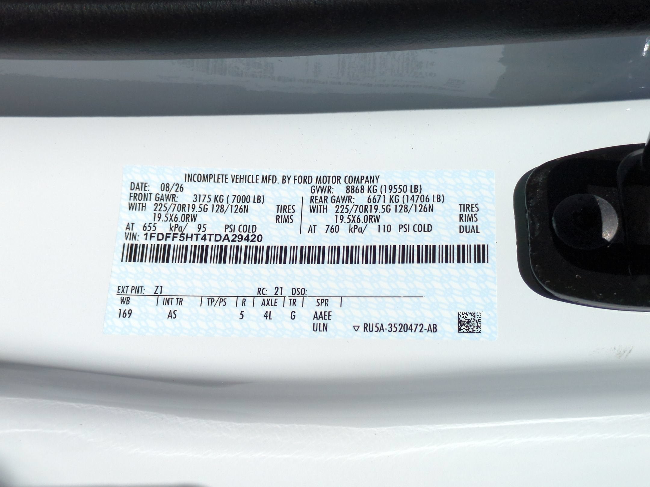 2026 Ford Super Duty F-550 DRW XL