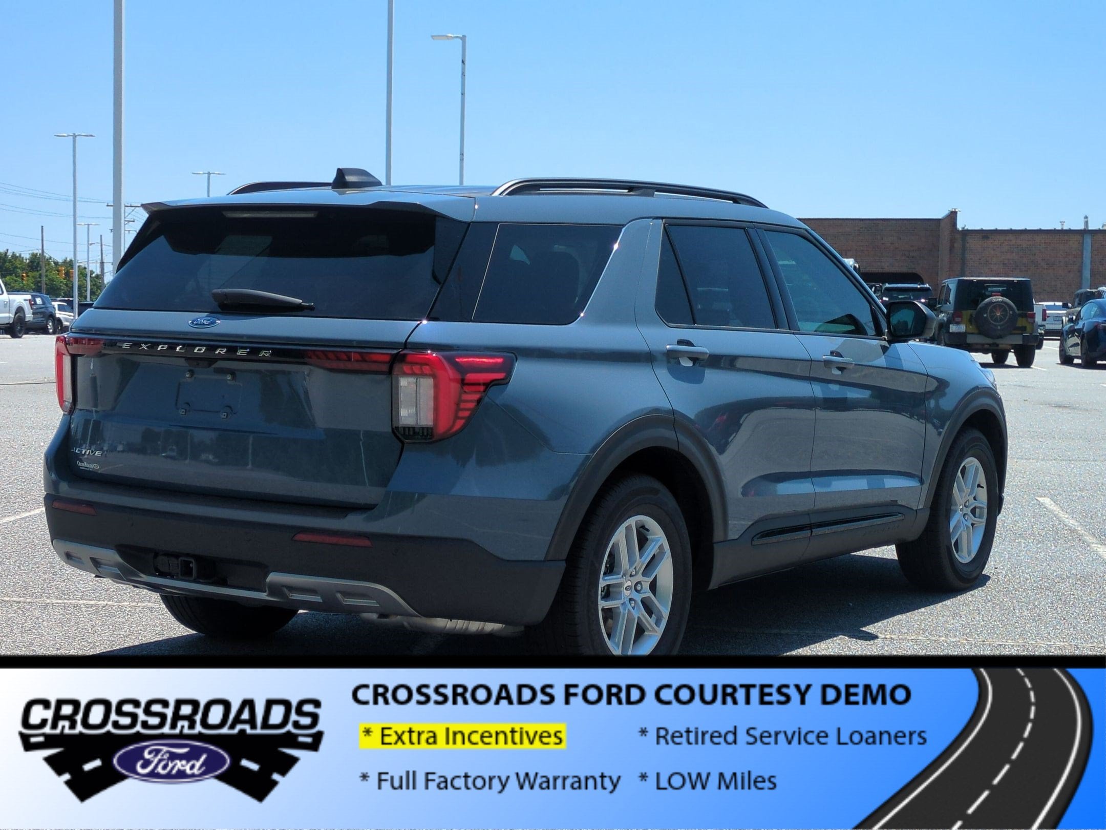 2026 Ford Explorer Active - Crossroads Courtesy Demo