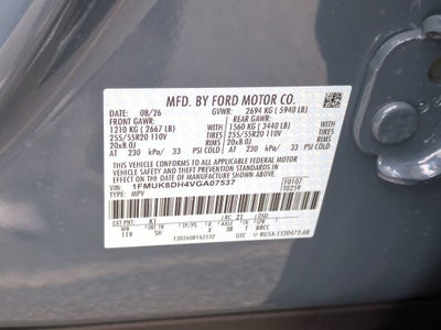 2027 Ford Explorer Active w/200A Pkg