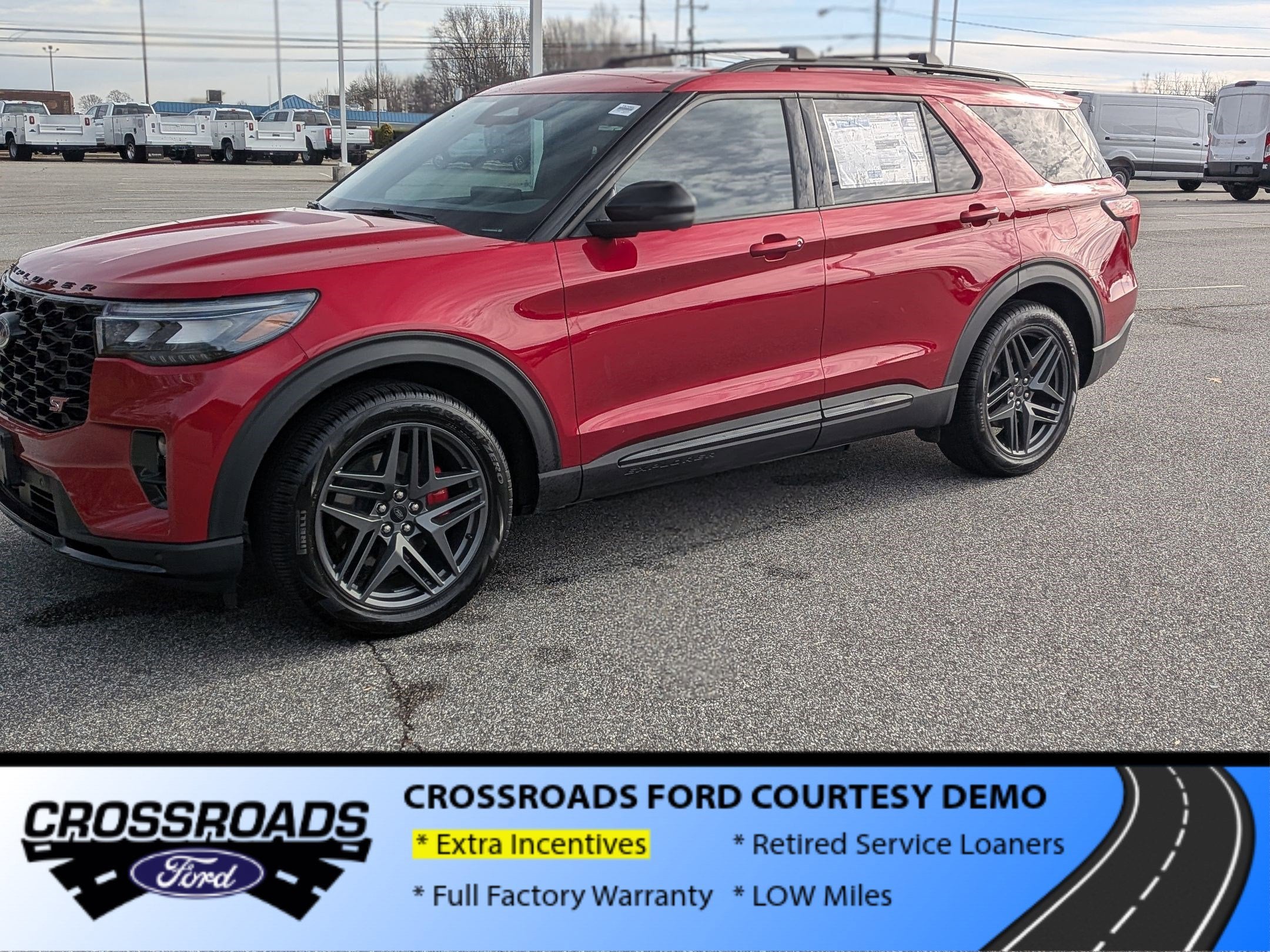 2025 Ford Explorer ST - Crossroads Courtesy Demo
