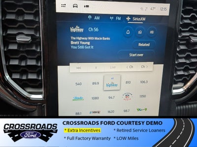 2025 Ford Ranger XLT - Crossroads Courtesy Demo