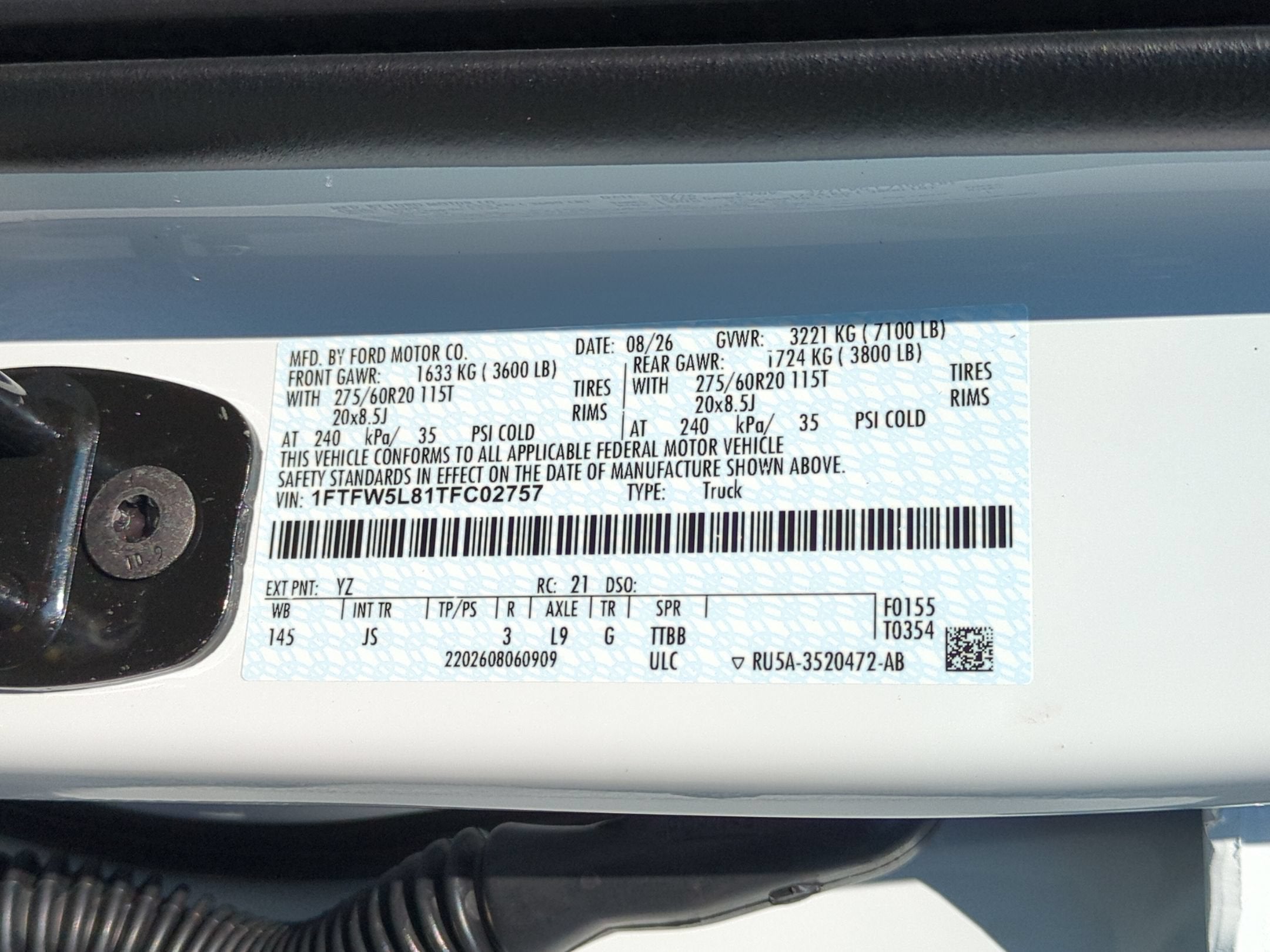 2026 Ford F-150 LARIAT