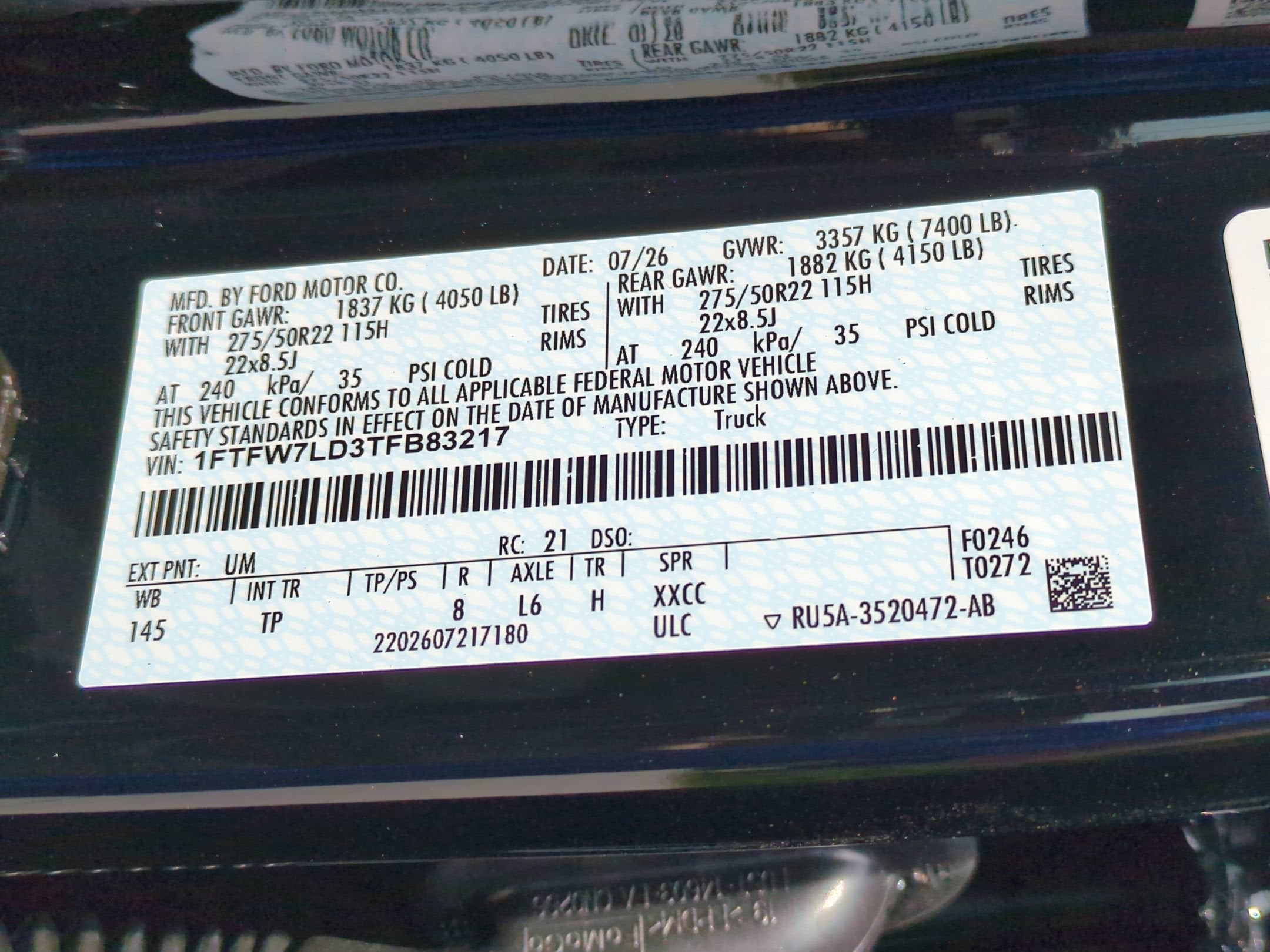 2026 Ford F-150 Platinum