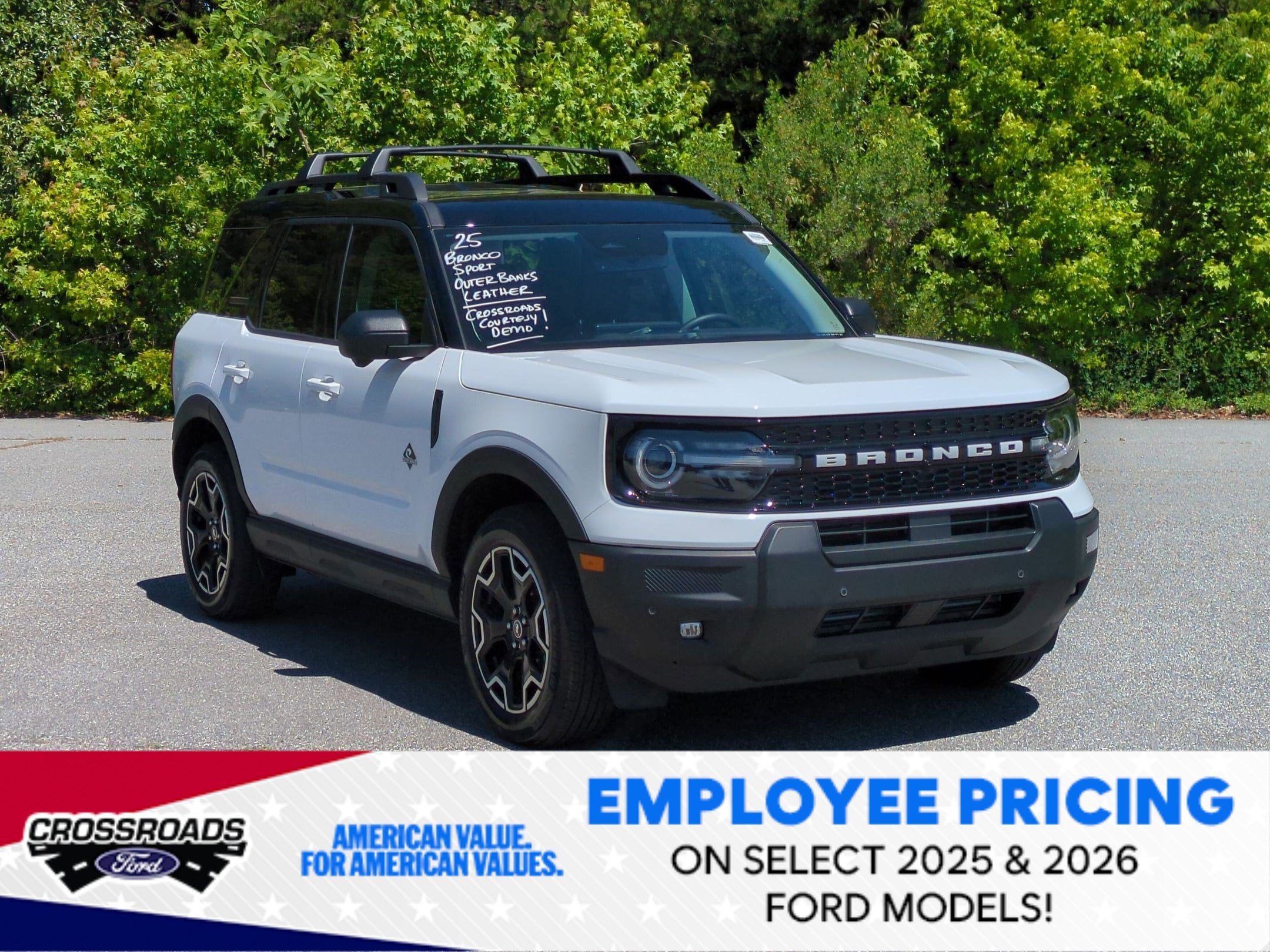 2025 Ford Bronco Sport Outer Banks - Crossroads Courtesy Demo