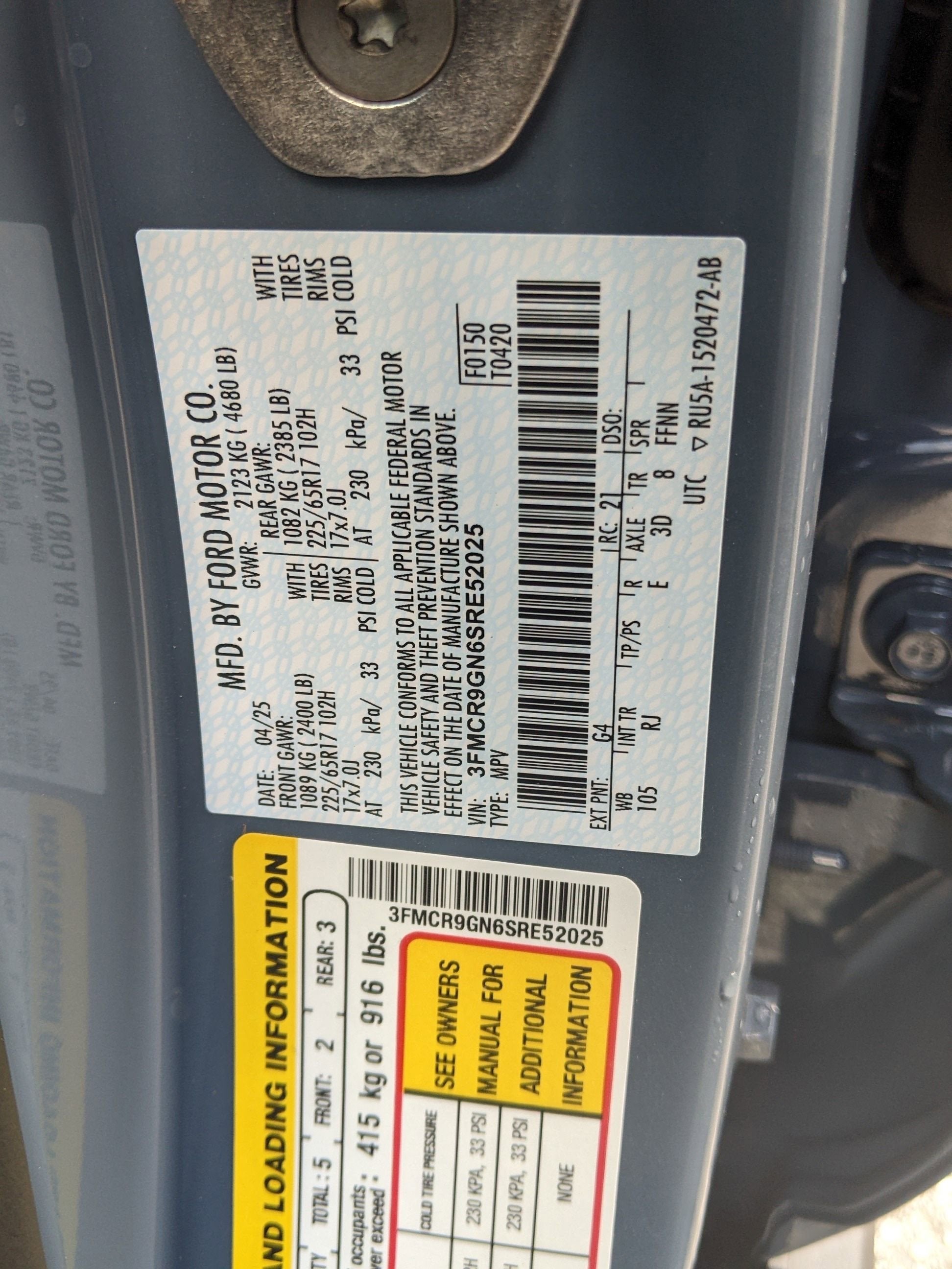 2025 Ford Bronco Sport Heritage