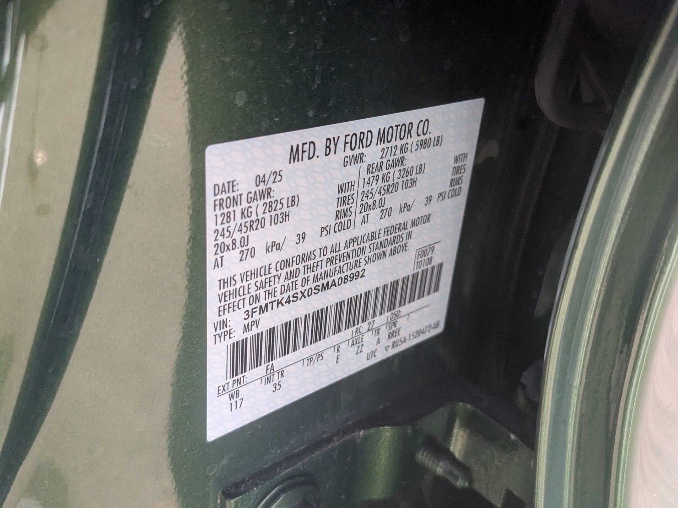 2025 Ford Mustang Mach-E GT