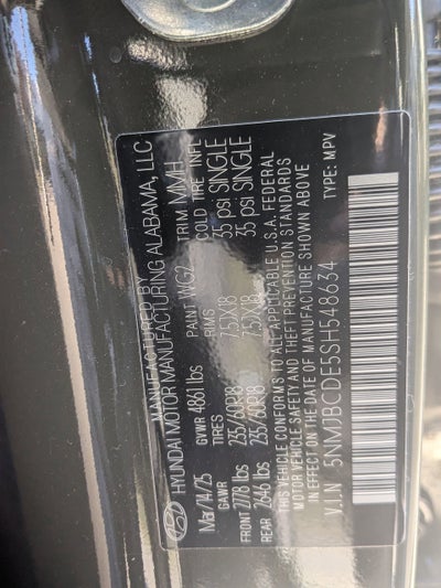 2025 Hyundai Tucson SEL