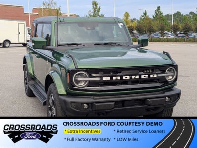 2025 Ford Bronco Outer Banks - Crossroads Courtesy Demo