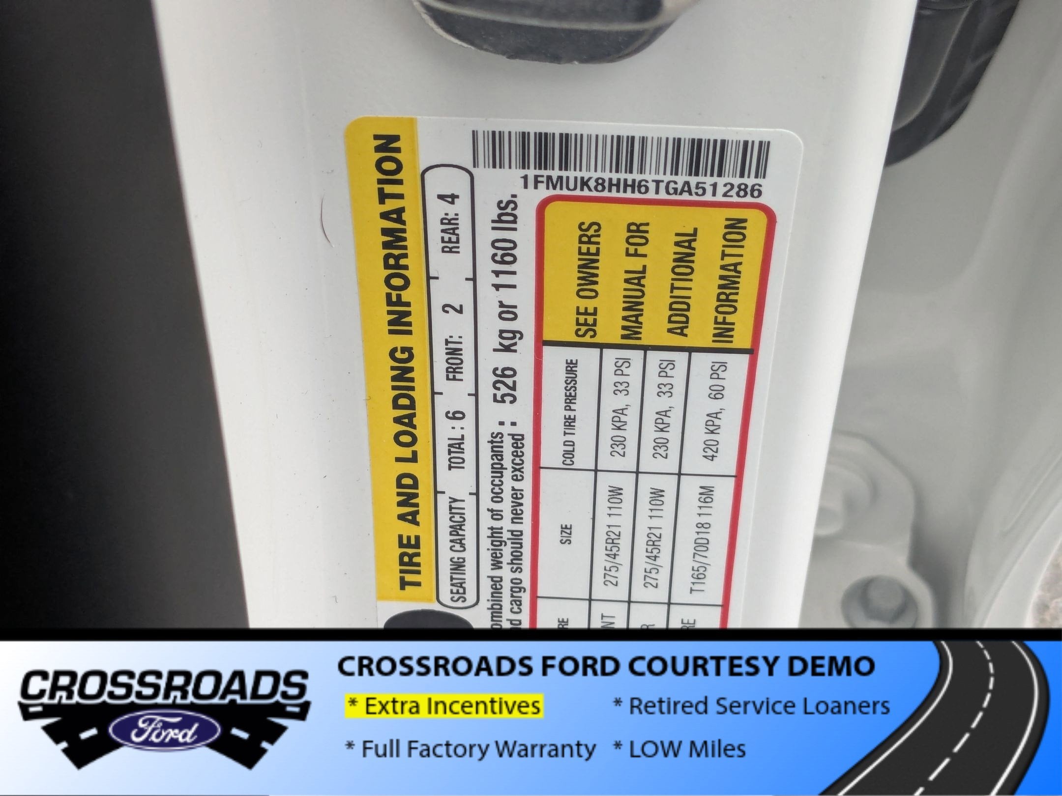 2026 Ford Explorer Platinum - Crossroads Courtesy Demo