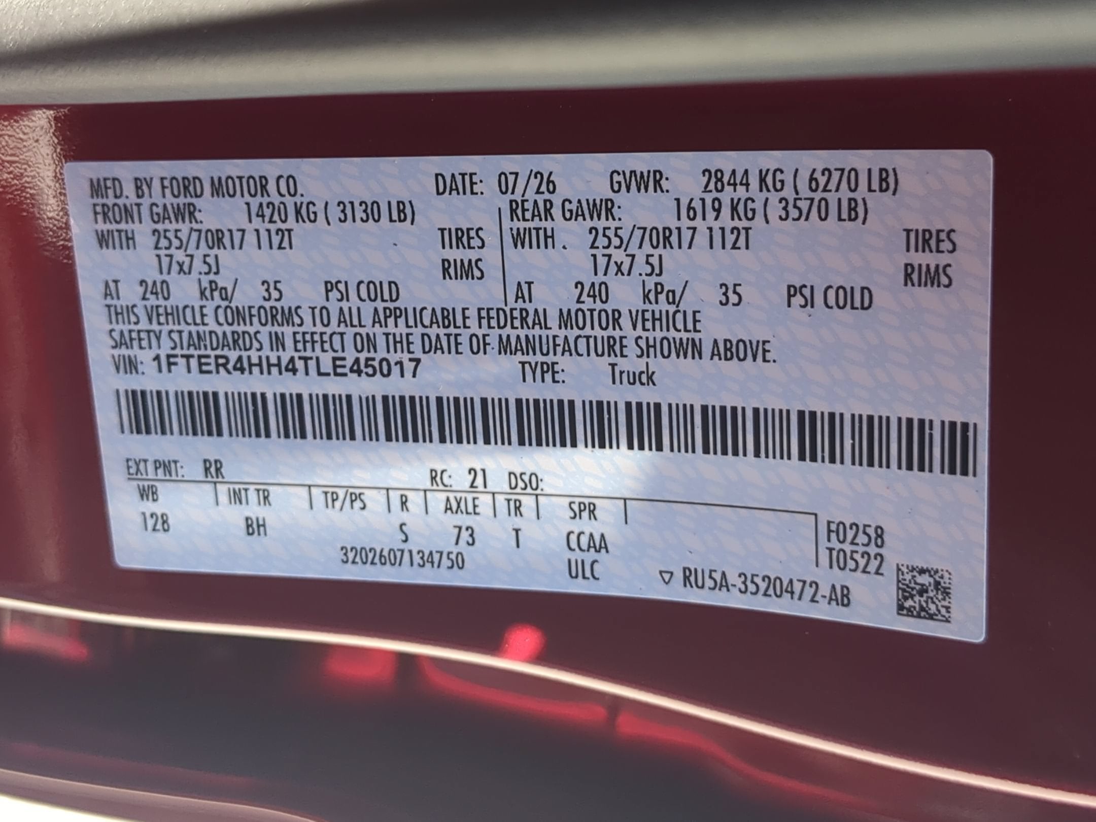 2026 Ford Ranger XLT