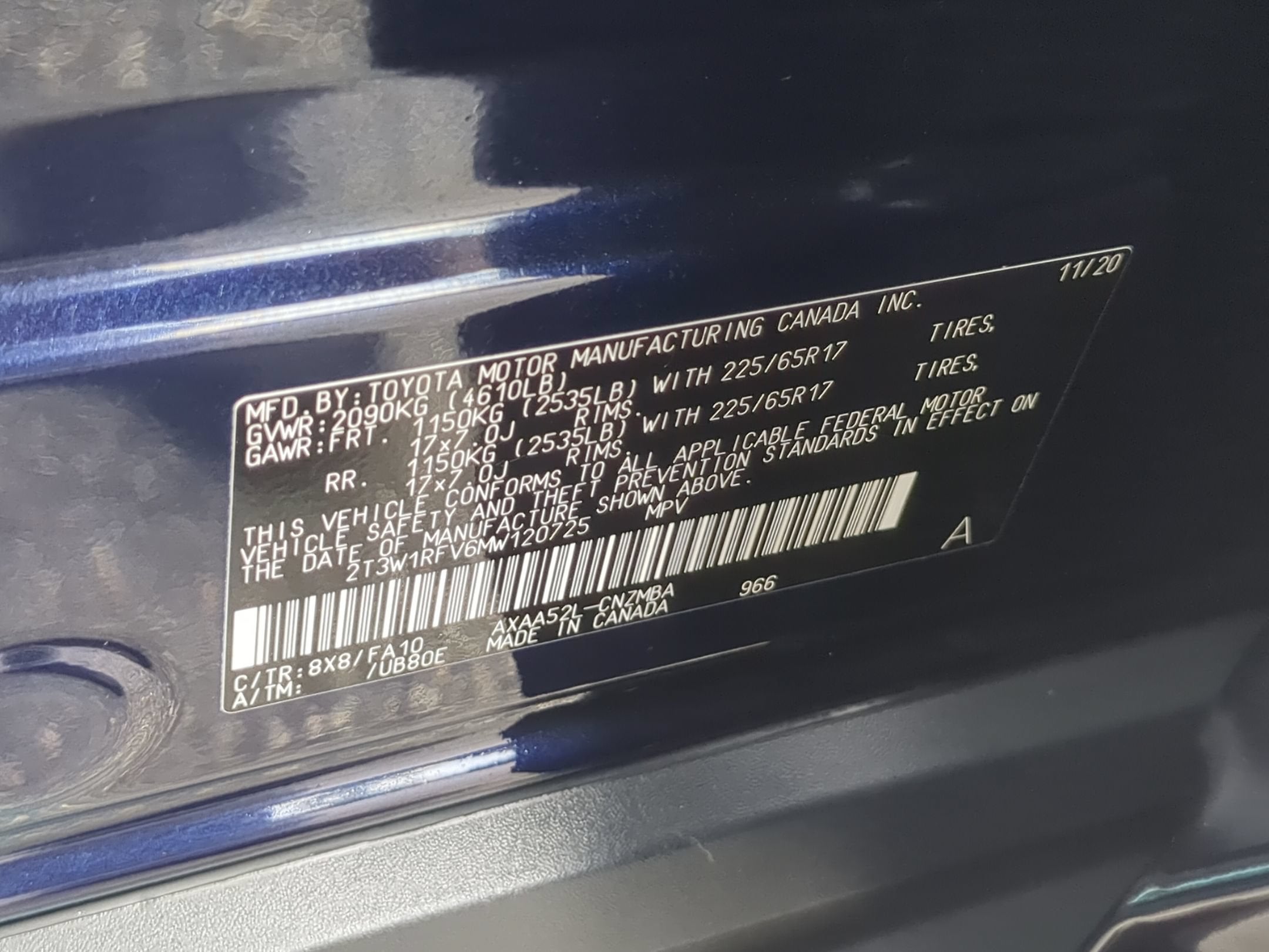 2021 Toyota RAV4 XLE
