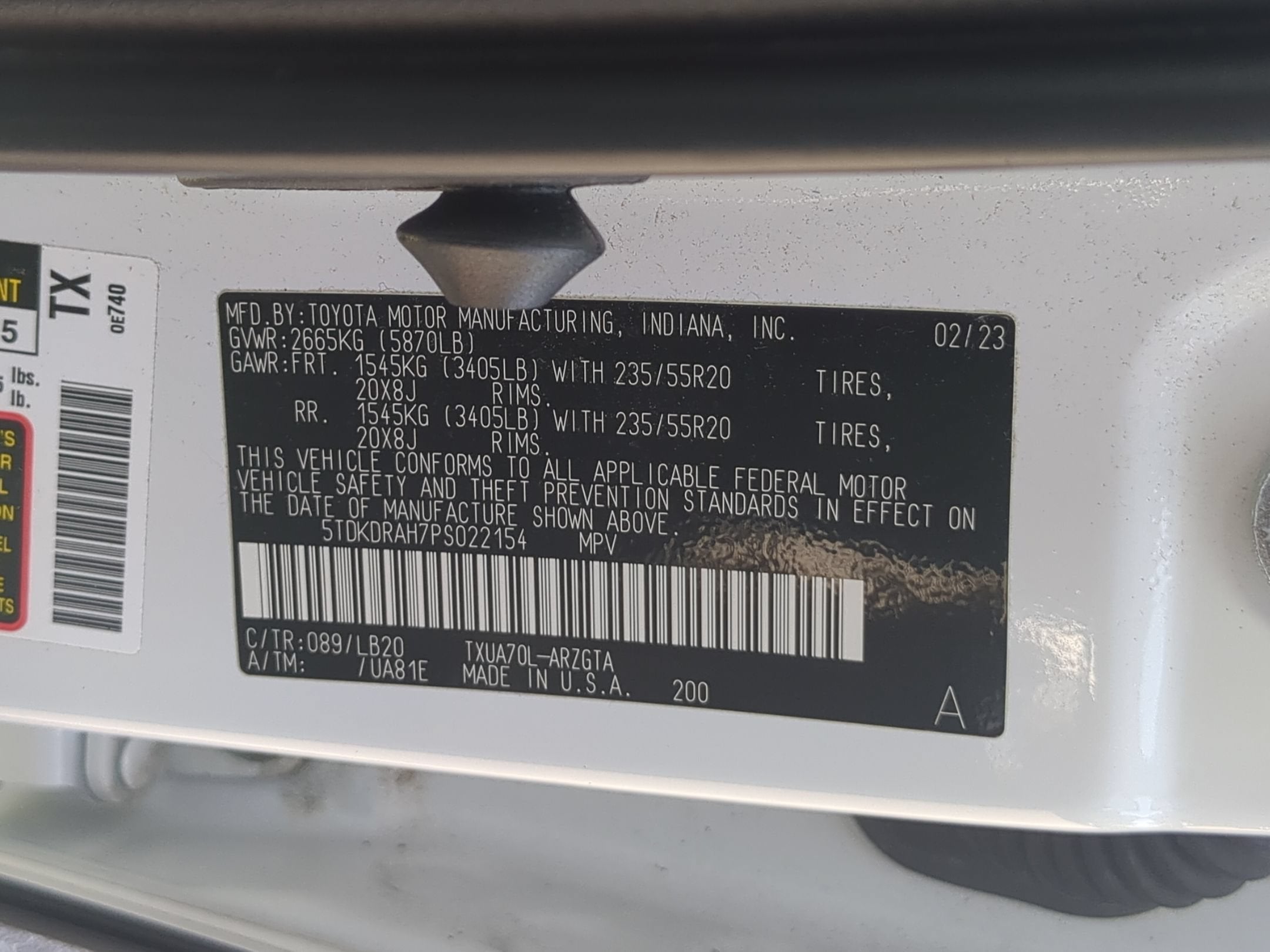 2023 Toyota Highlander Limited