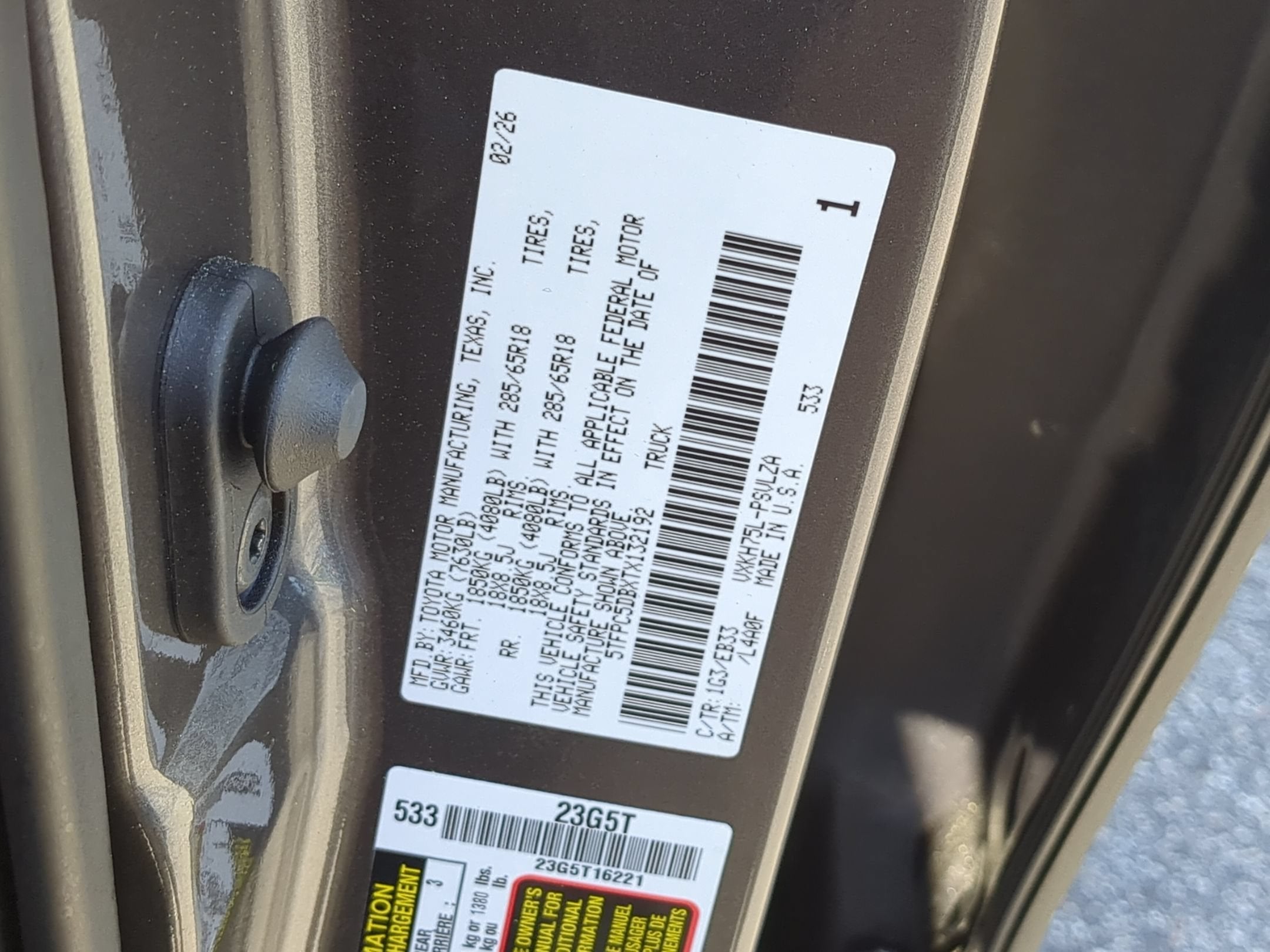 2026 Toyota Tundra 4WD TRD Pro Hybrid