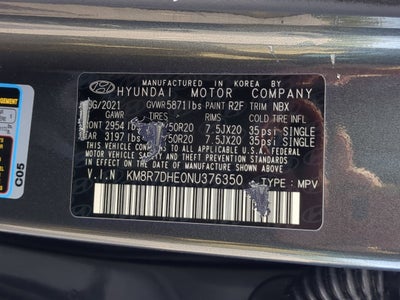 2022 Hyundai Palisade Calligraphy