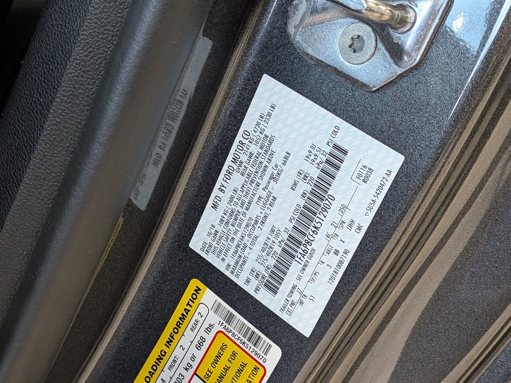 2019 Ford Mustang GT Premium