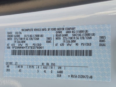 2026 Ford Super Duty F-450 DRW XL