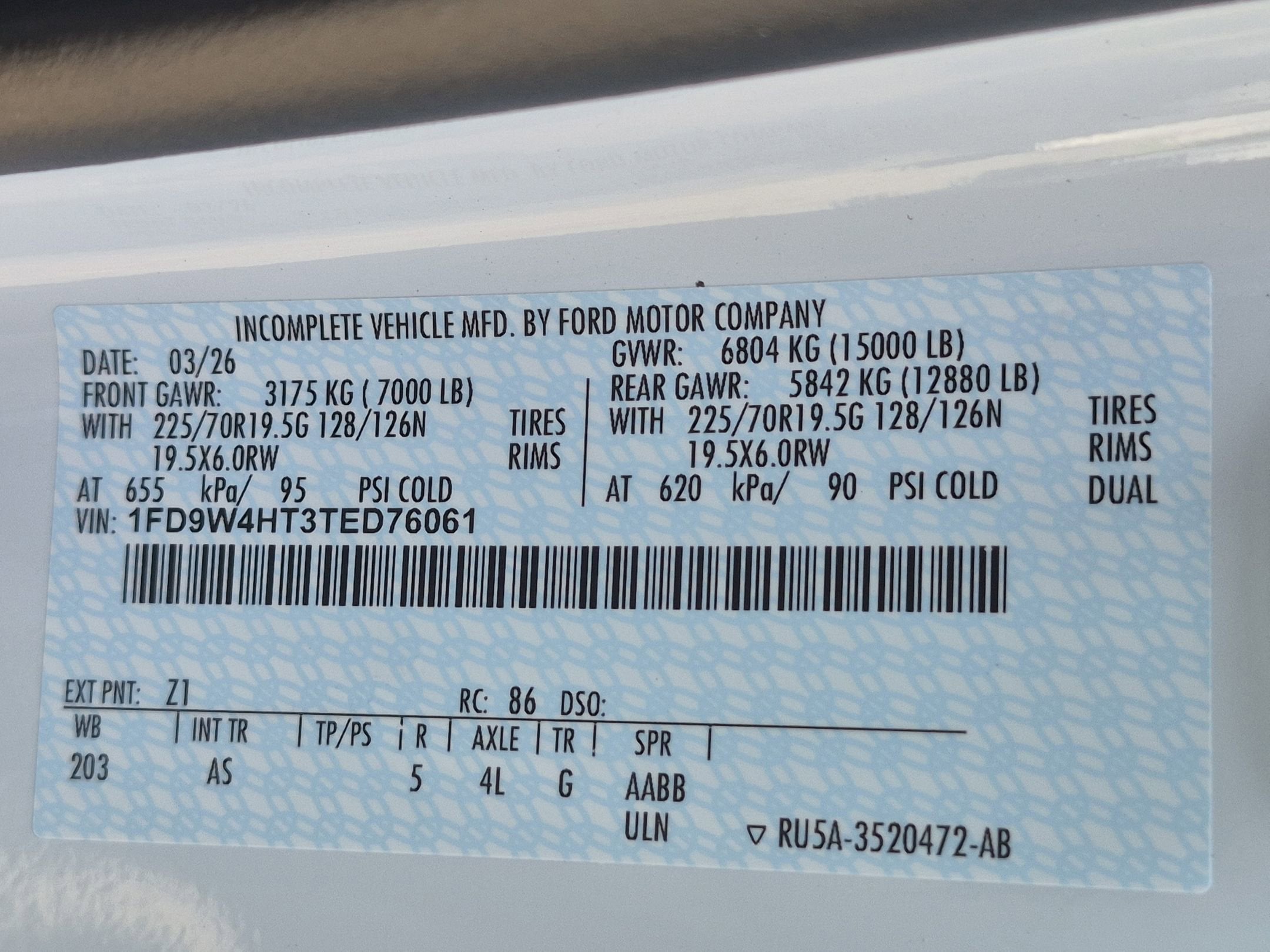 2026 Ford Super Duty F-450 DRW XL