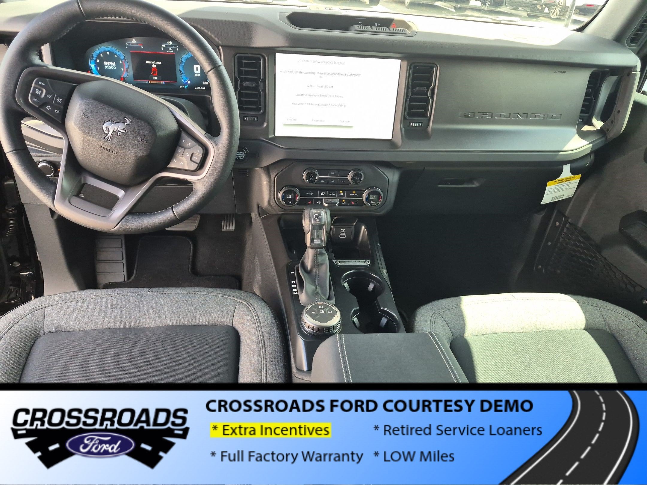 2026 Ford Bronco Big Bend - Crossroads Courtesy Demo