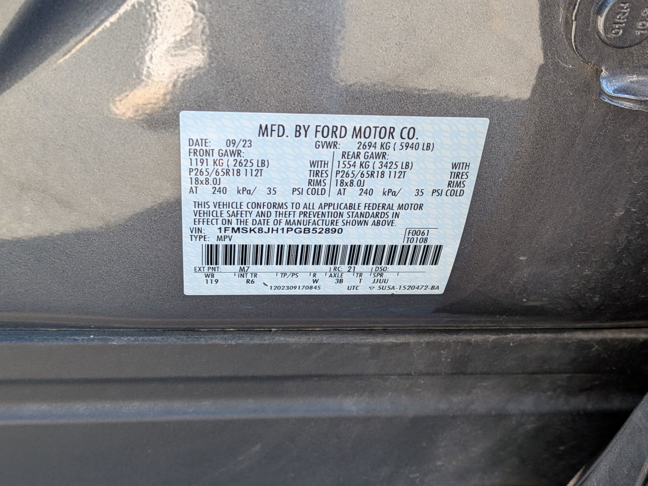 2023 Ford Explorer Timberline