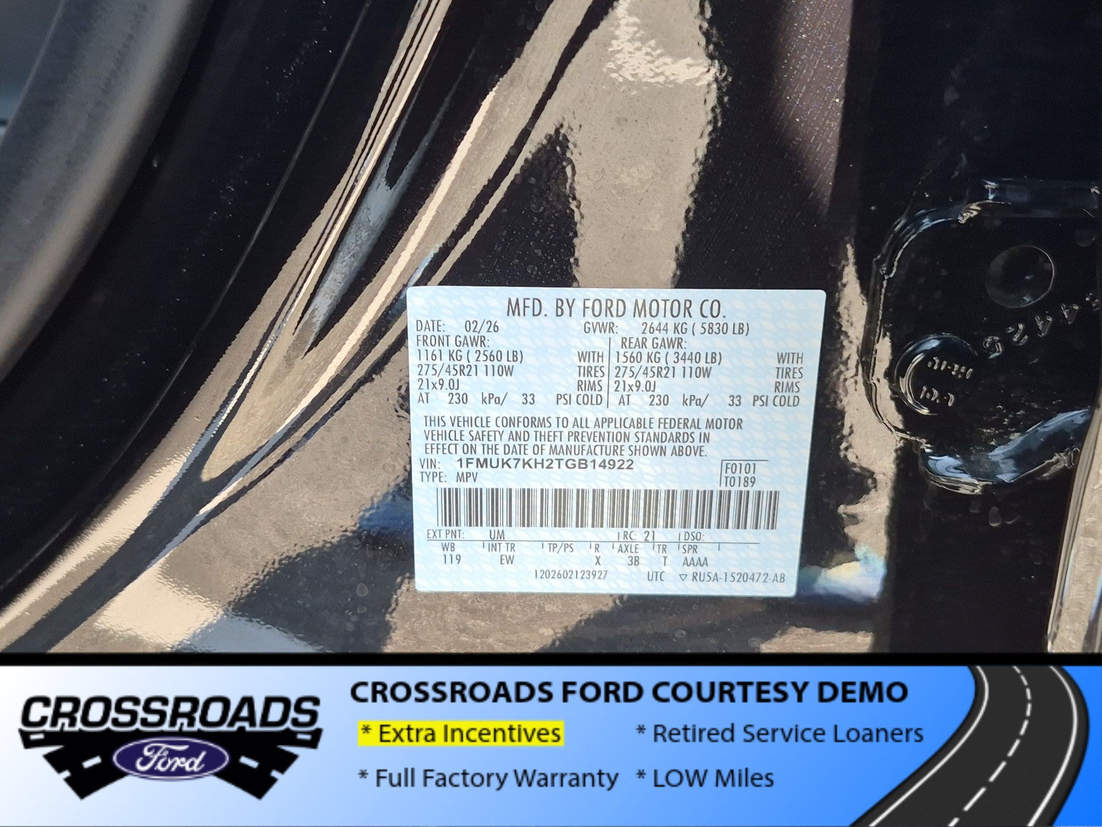 2026 Ford Explorer ST-Line - Crossroads Courtesy Demo