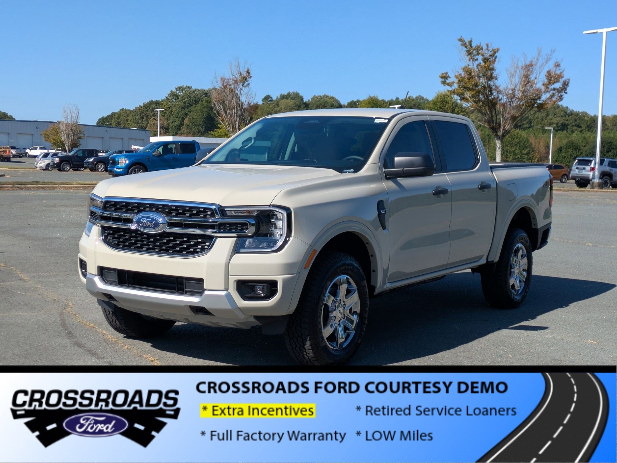 2025 Ford Ranger XLT - Crossroads Courtesy Demo