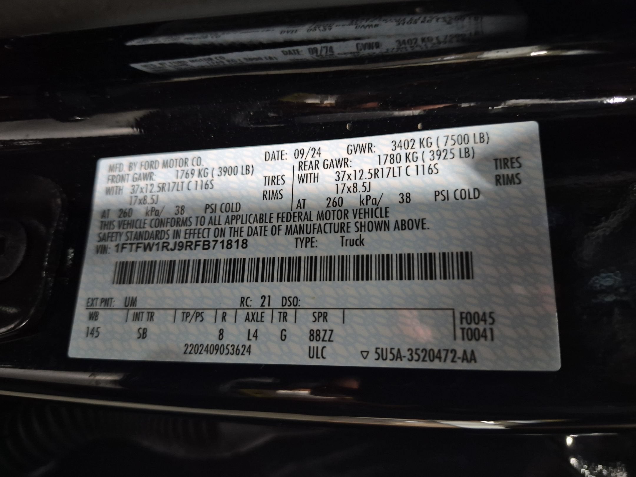 2024 Ford F-150 Raptor