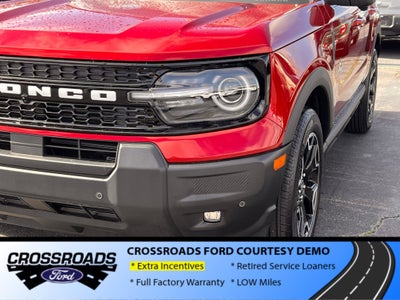 2025 Ford Bronco Sport Outer Banks - Crossroads Courtesy Demo