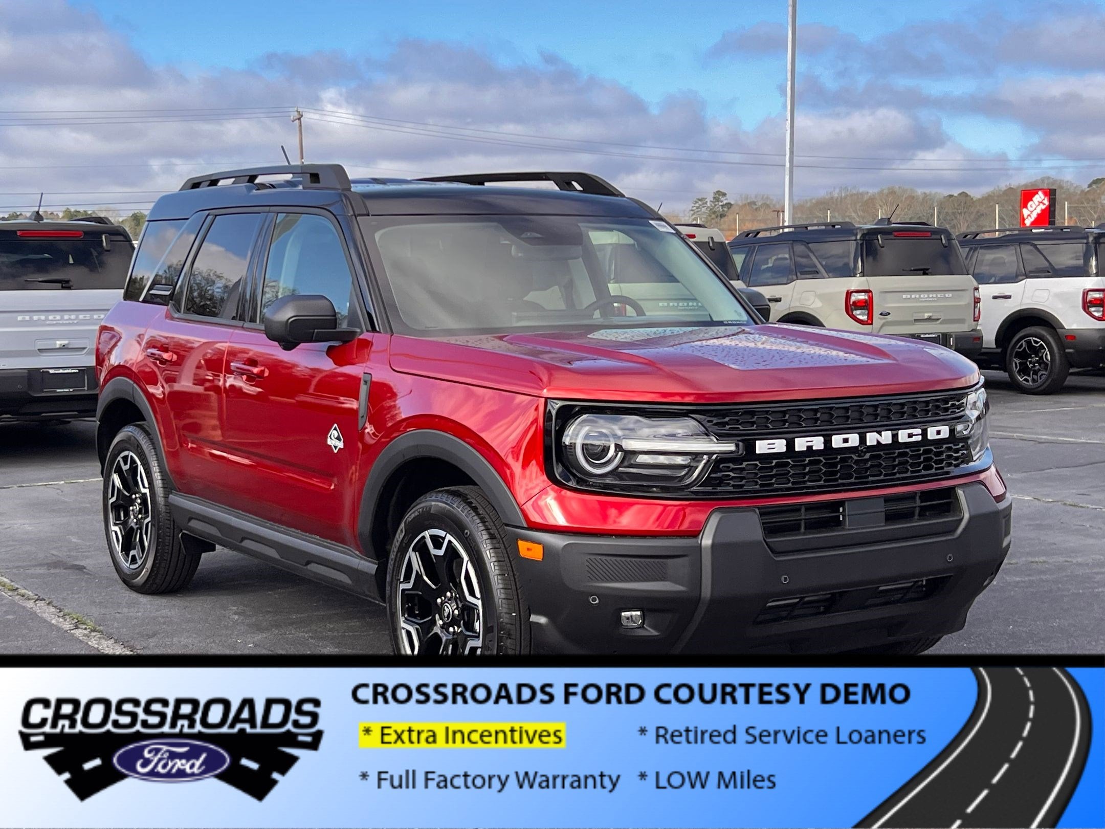 2025 Ford Bronco Sport Outer Banks - Crossroads Courtesy Demo