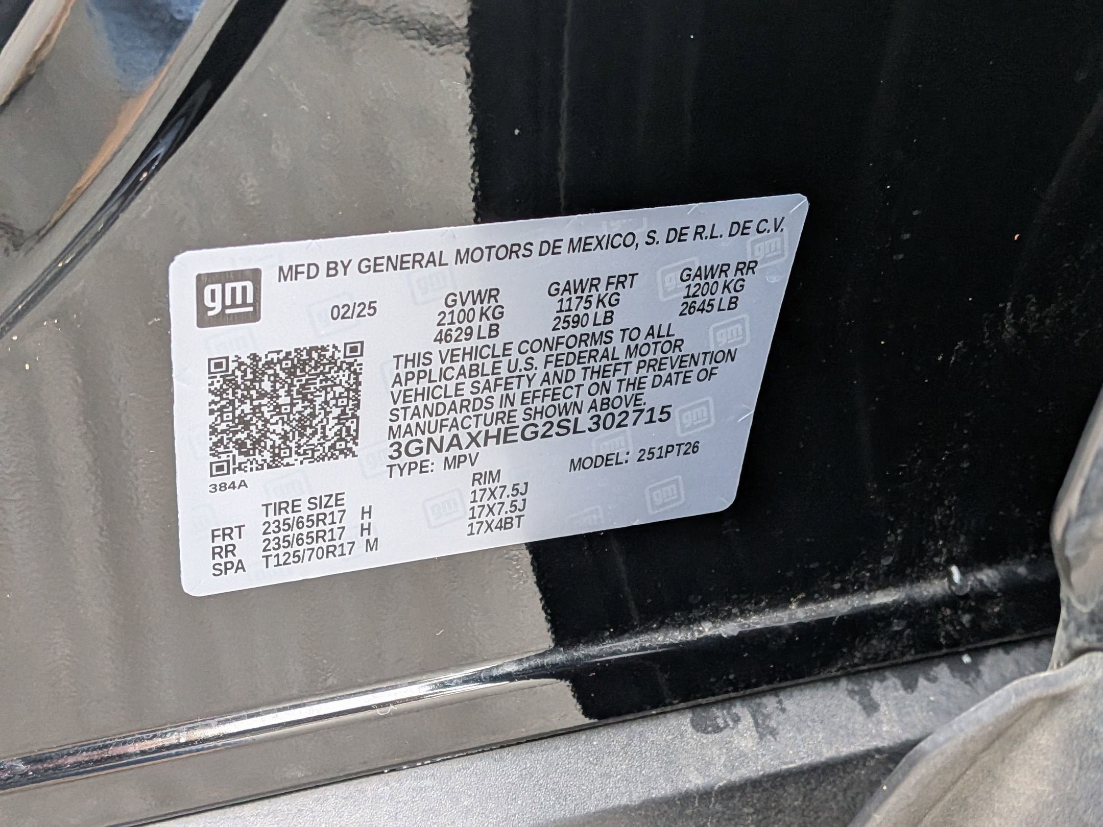 2025 Chevrolet Equinox FWD LT