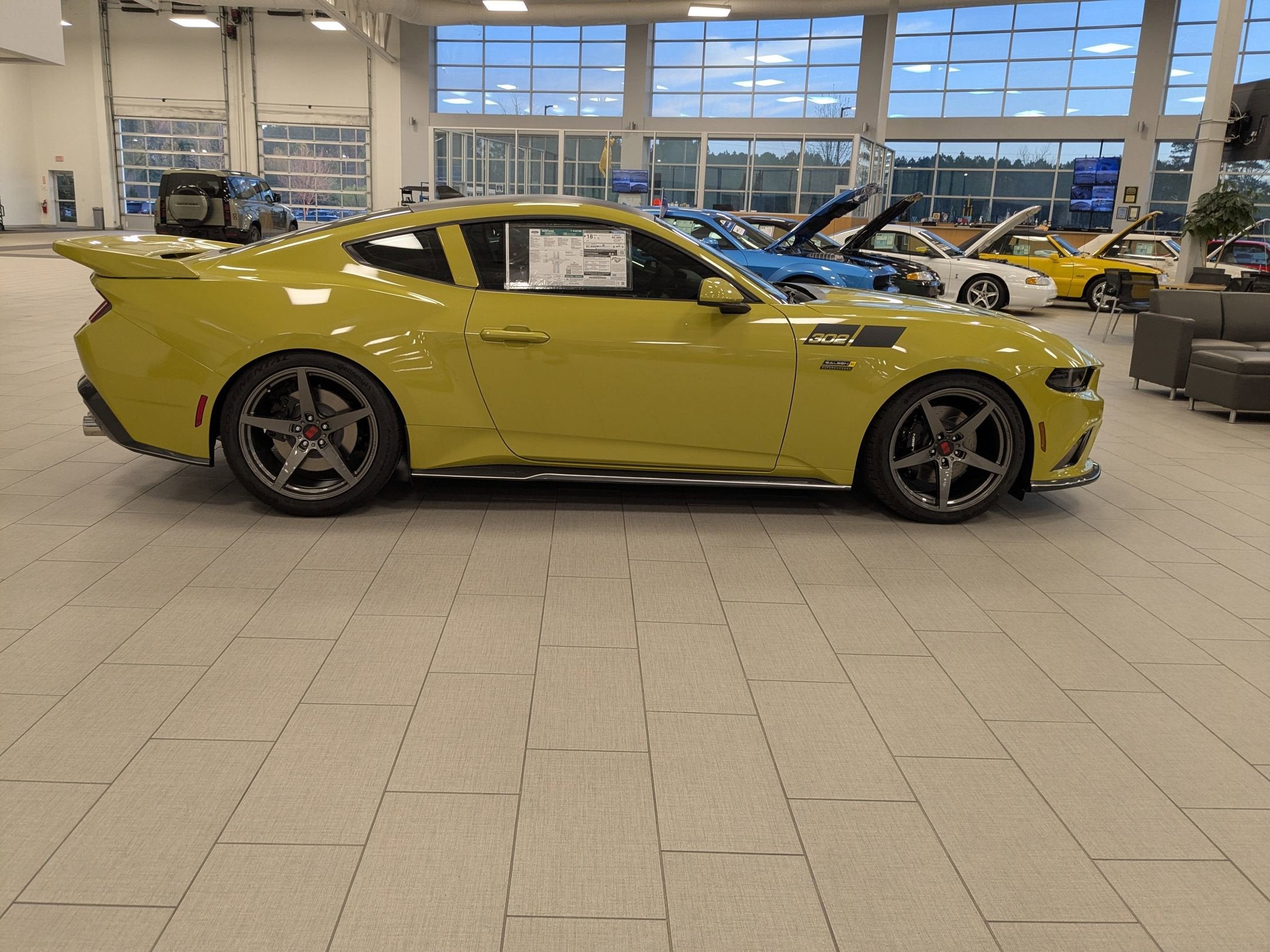 2025 Ford Mustang Saleen Yellow Label Supercharged