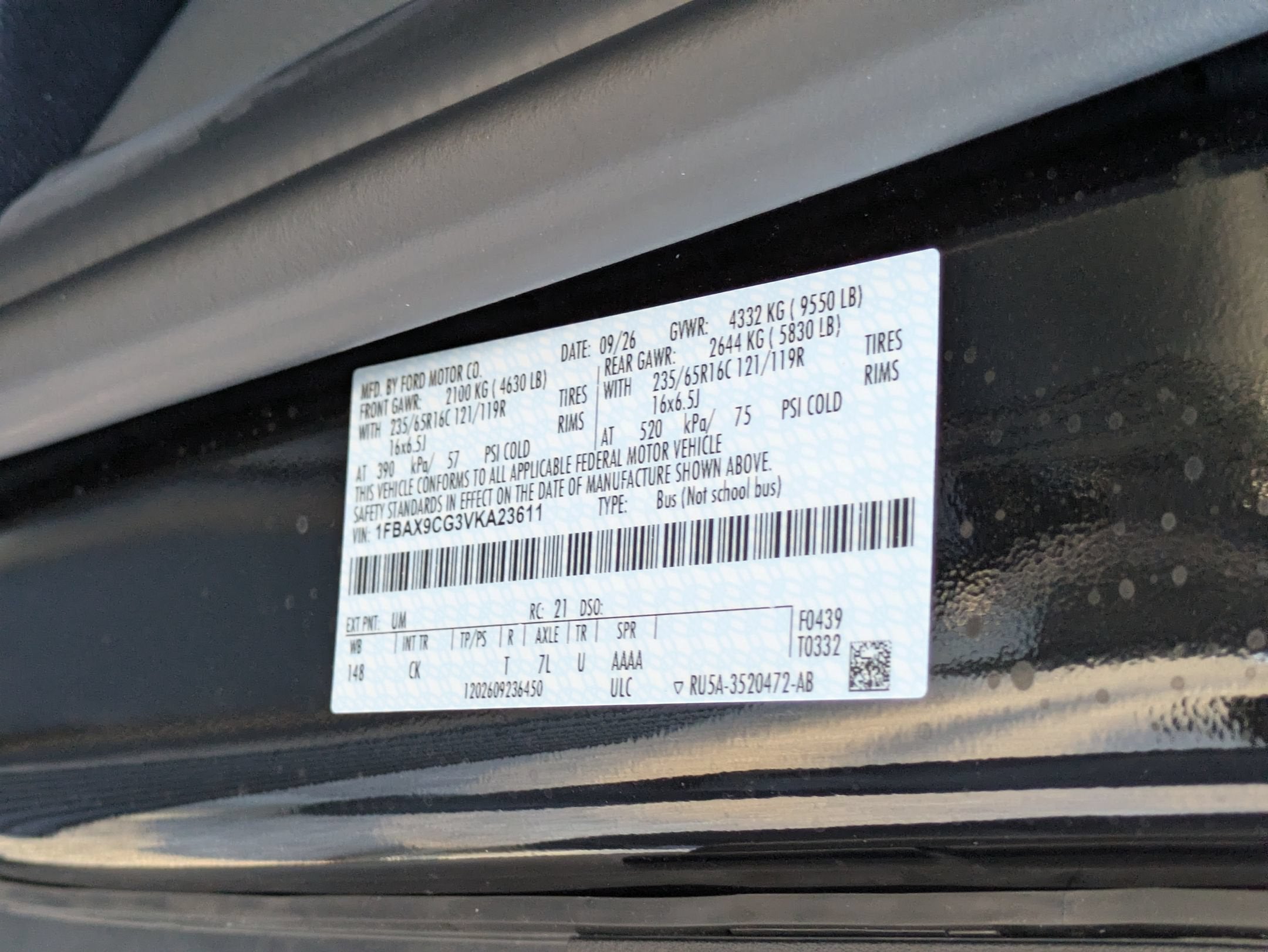 2027 Ford Transit Passenger Wagon XLT